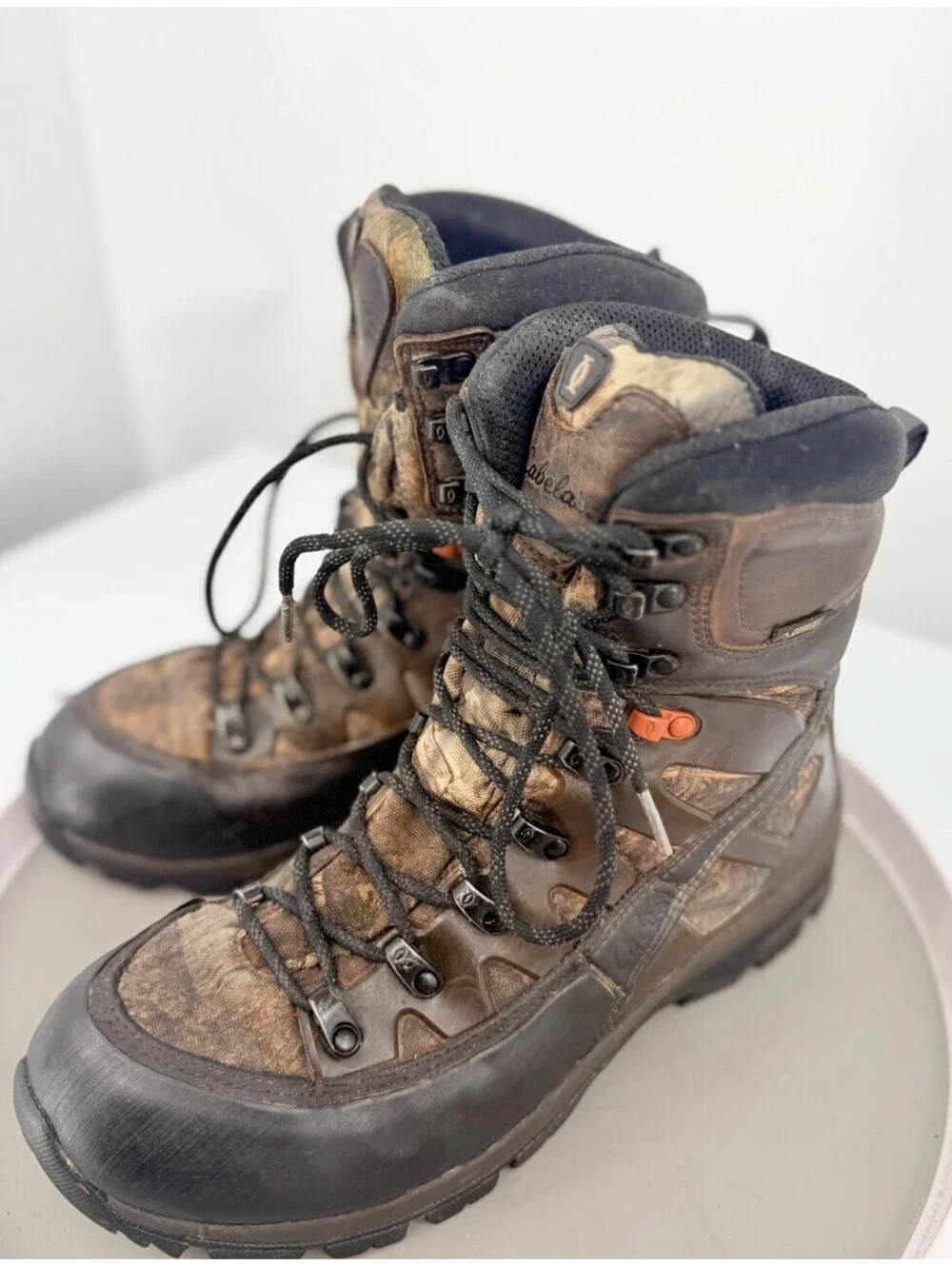 Cabela’s Instinct Backcountry Gore-Tex Vibram Hunting Boots Men’s 10.5 M Camo